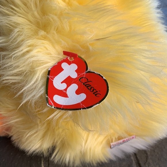 TY classic Cooper yellow plush chick Duck - Picture 2 of 5